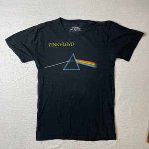 Pink Floyd The Dark Side of the Moon Prism‎ T Shirt Black Mens Medium